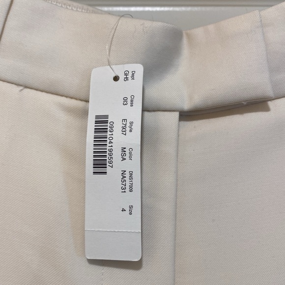JCrew NWT Cream colored 100% Wool Wide Leg Pant Size 4 - Picture 5 of 15